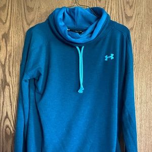 Teal/Blue under armour sweatshirt